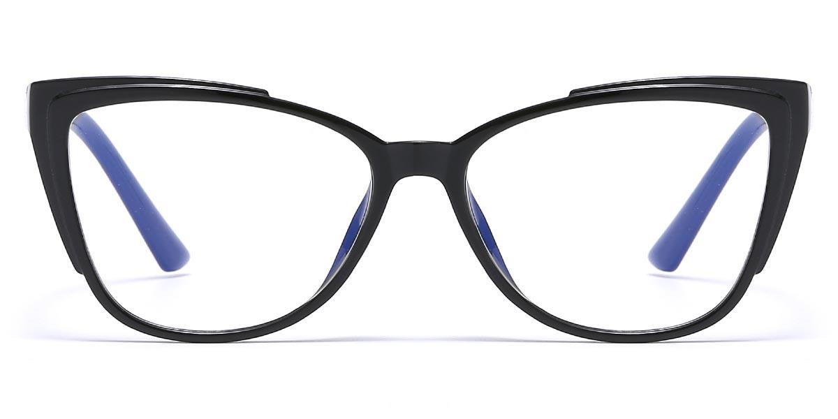 Black Tim - Cat Eye Glasses