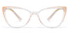 Transparent Tim - Cat Eye Glasses