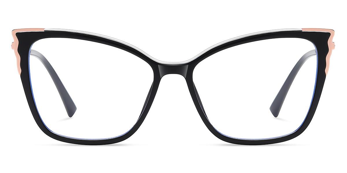 Black Winona - Cat Eye Glasses