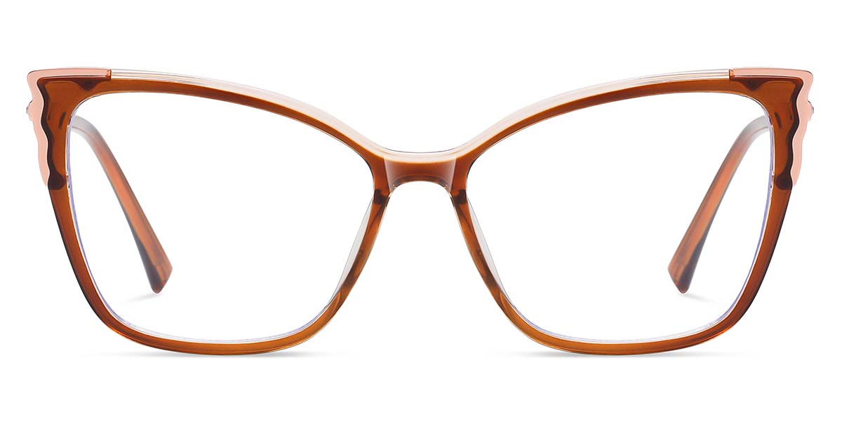 Brown Winona - Cat eye Glasses