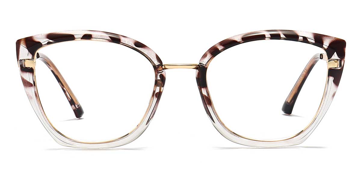 Tortoiseshell - Cat eye Glasses - Danna