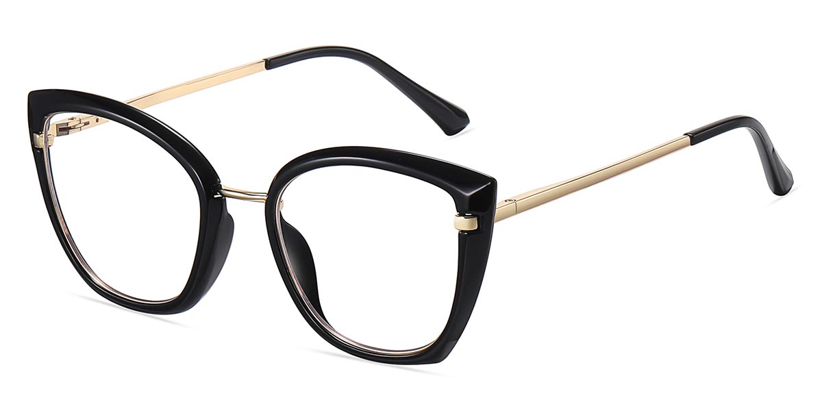 Black - Cat eye Glasses - Danna