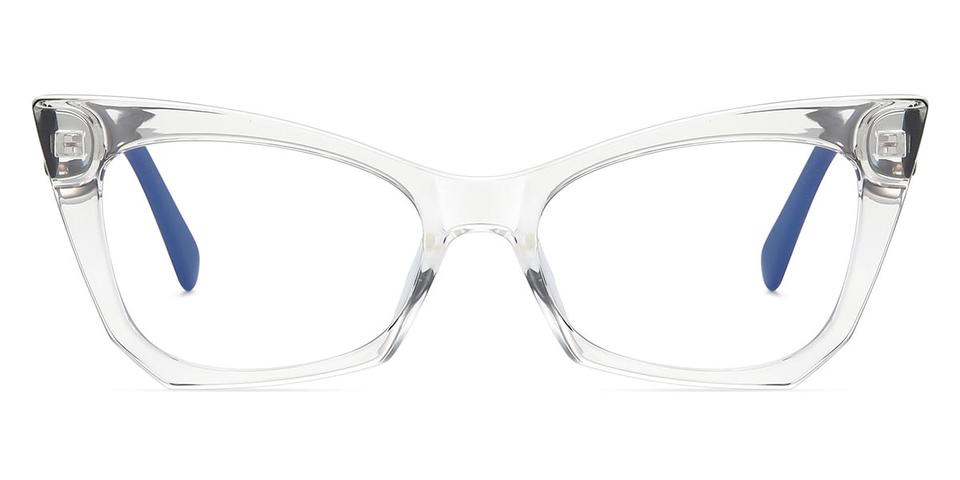 Clear Nancy - Cat Eye Glasses