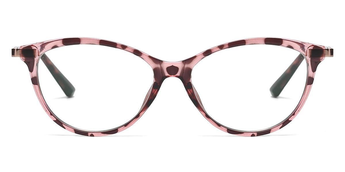 Pink Tortoiseshell Lulu - Cat Eye Glasses