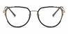 Black Jemar - Oval Glasses