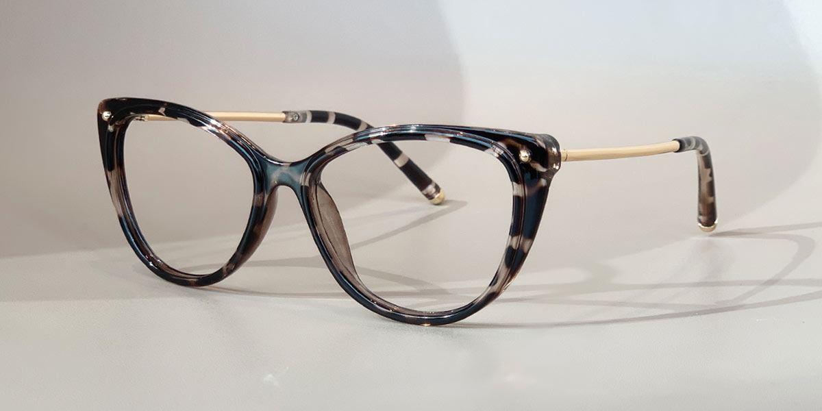 Tortoiseshell - Cat eye Glasses - Effie