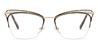 Gold Brown Lizy - Cat Eye Glasses