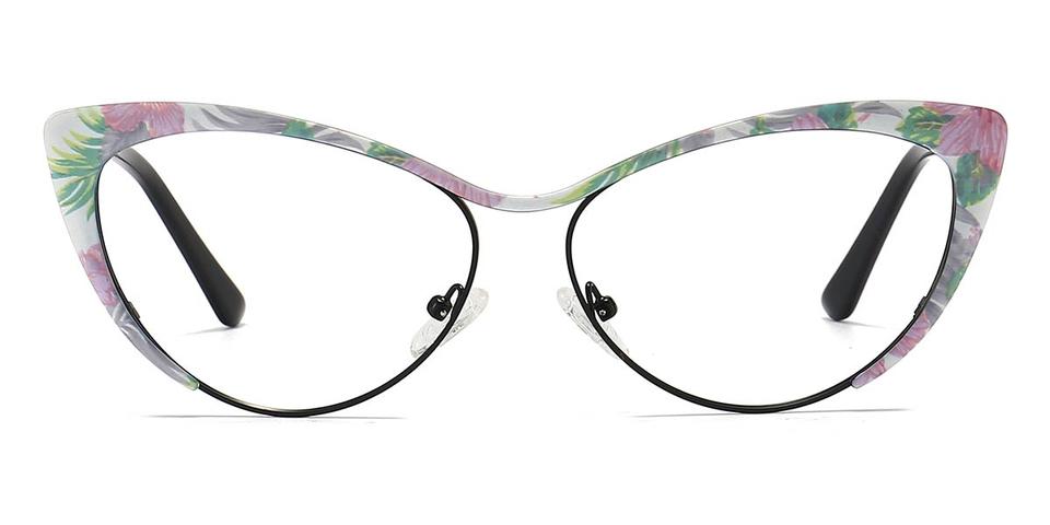 Floral Lata - Cat Eye Glasses