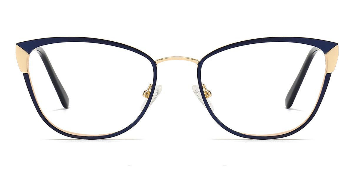 Blue - Cat eye Glasses - Manna