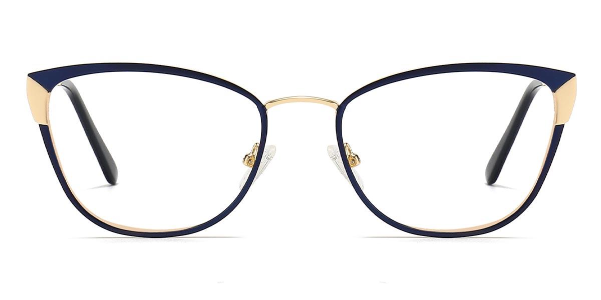 Navy Blue Manna - Cat Eye Glasses