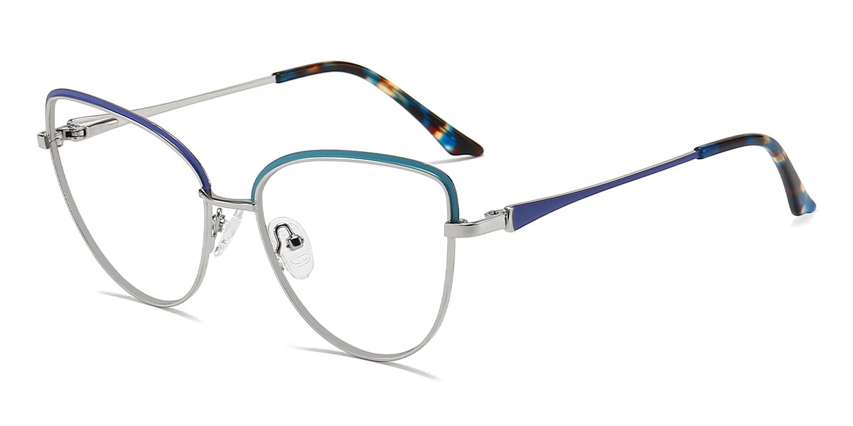 Blue Blue - Cat eye Glasses - Koey