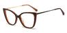 Brown Rey - Cat Eye Glasses