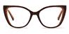 Brown Rey - Cat Eye Glasses