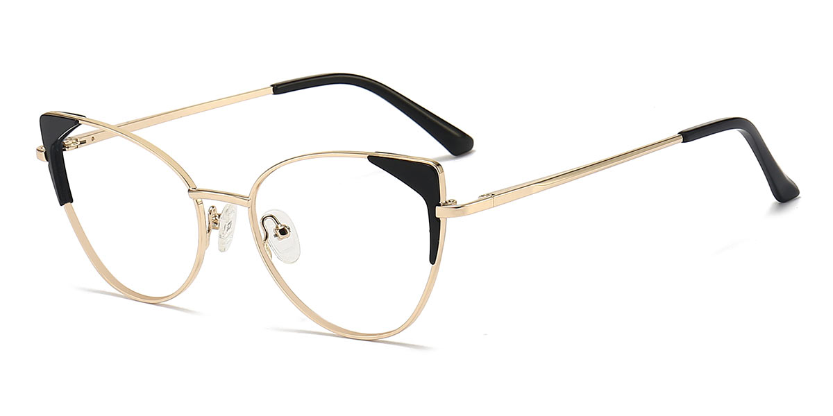 Black Aleah - Cat eye Glasses