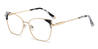 Gold Black Tortoiseshell Kiera - Cat Eye Glasses