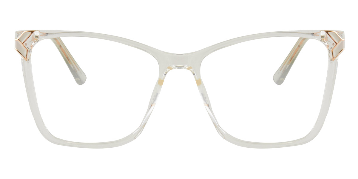 Clear - Square Glasses - Kiala