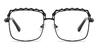 Black Panni - Square Glasses