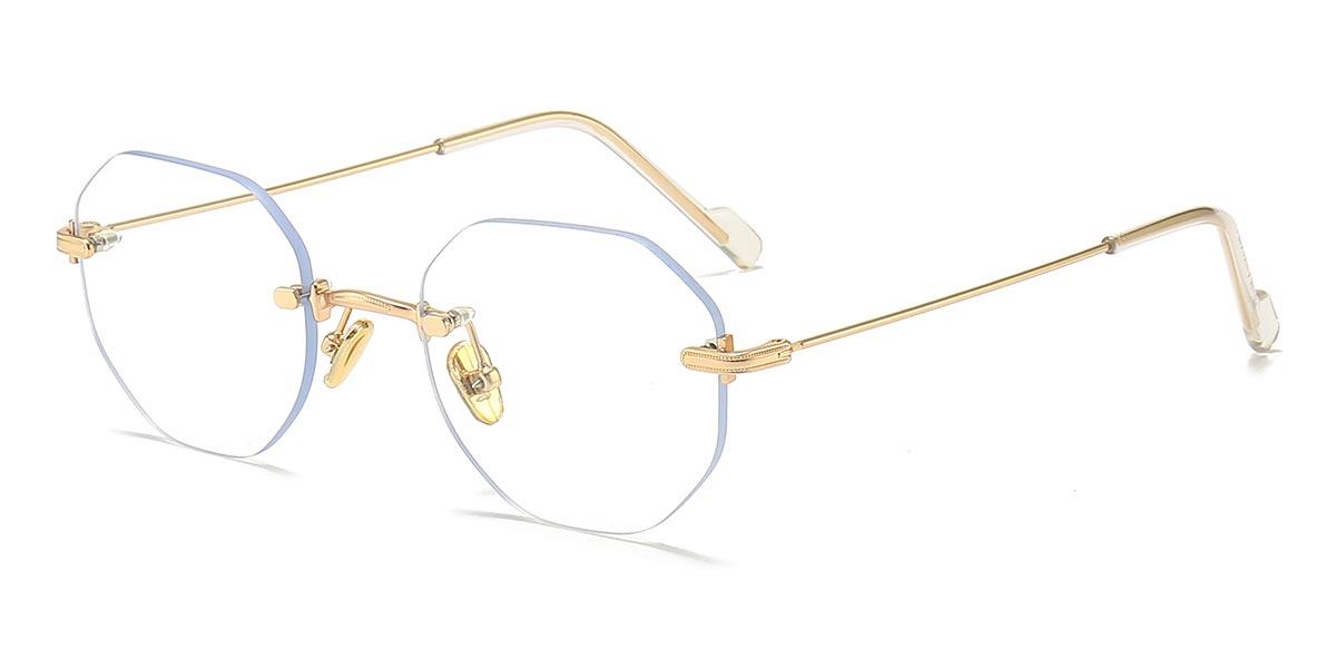 Gold Pacie - Oval Glasses
