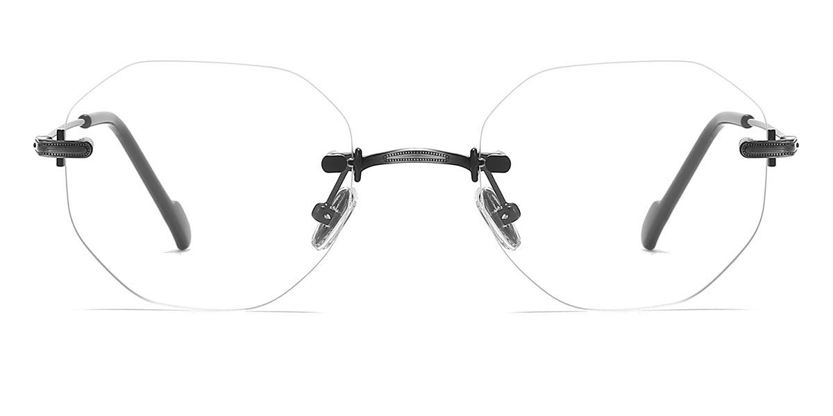 Black Pacie - Oval Glasses