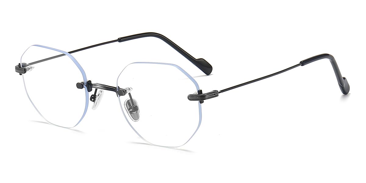 Black - Oval Glasses - Pacie