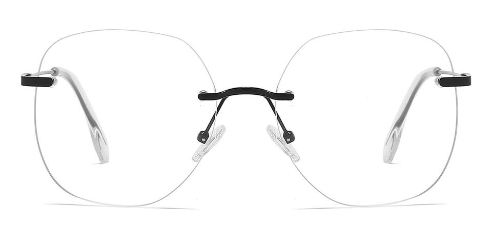 Black Kila - Oval Glasses