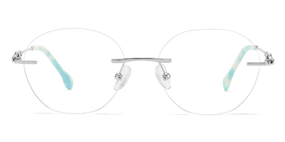 Silver Paje - Oval Glasses
