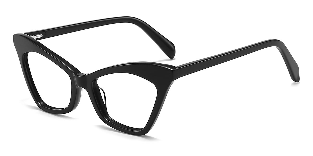 Black Awa - Cat eye Glasses