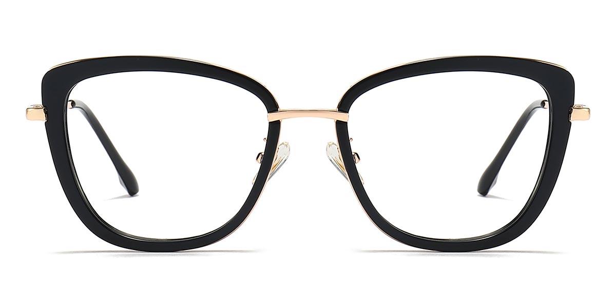 Black Kassi - Oval Glasses