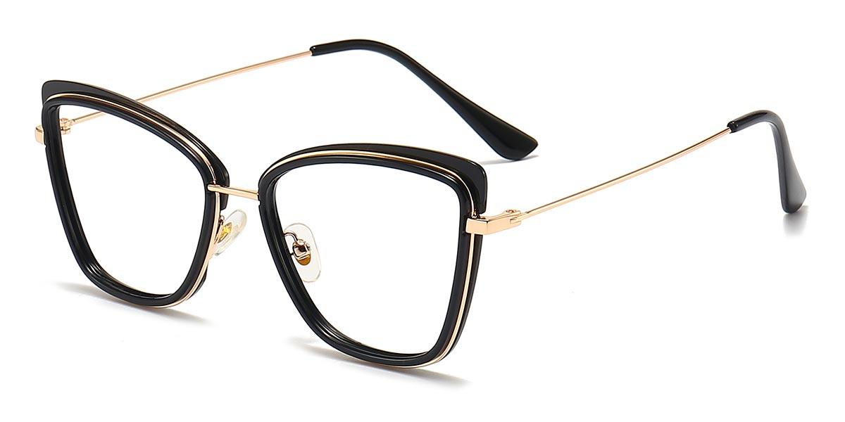 Black Kaslin - Cat Eye Glasses