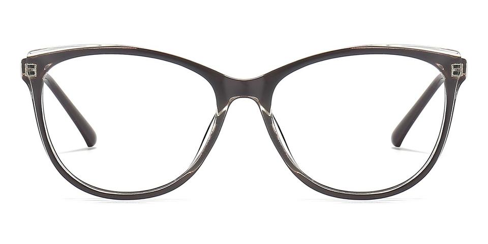 Grey Kasu - Oval Glasses