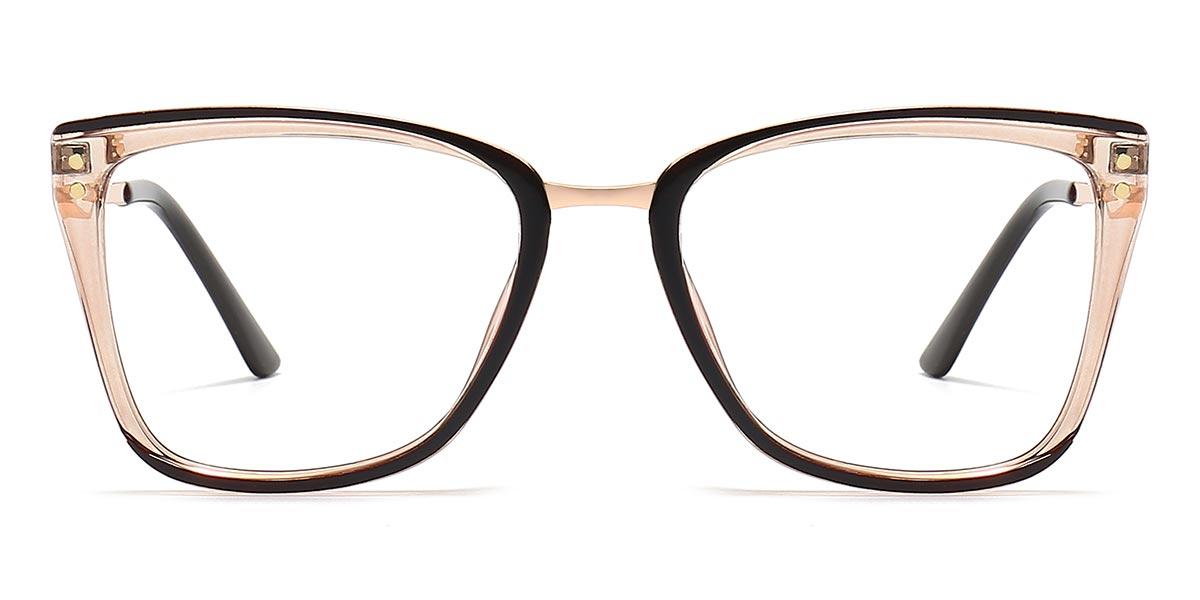 Black Tawny Cadyn - Square Glasses