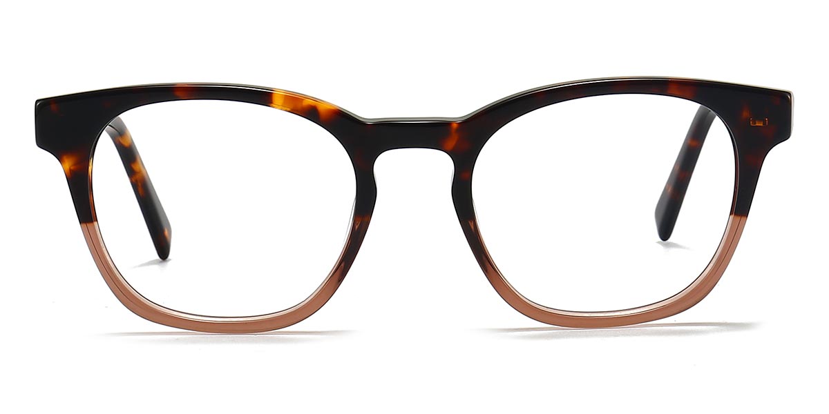 Tortoiseshell Brown - Square Glasses - Noree