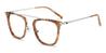 Brown Tortoiseshell Baran - Square Glasses