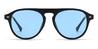 Black Blue Lanta - Oval Sunglasses