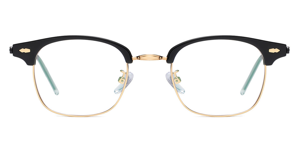 Black Gold Cana - Square Glasses