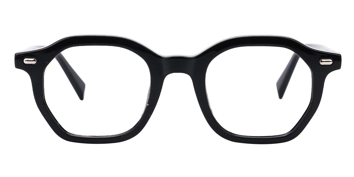 Black - Oval Glasses - Paru