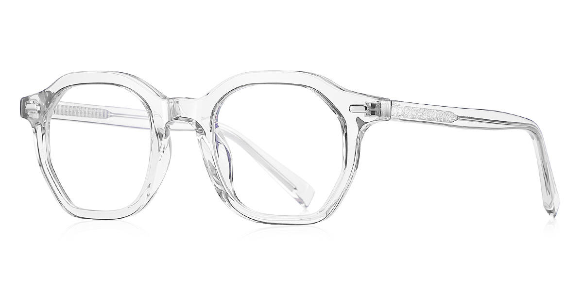 Clear Paru - Oval Glasses