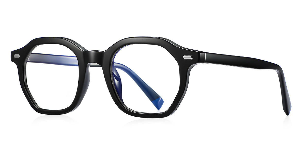 Black Paru - Oval Glasses