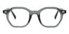 Grey Paru - Oval Glasses