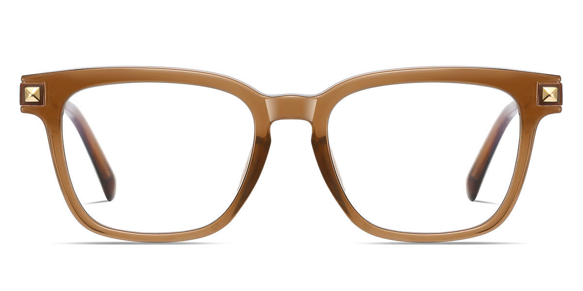 Brown Pasa - Square Glasses
