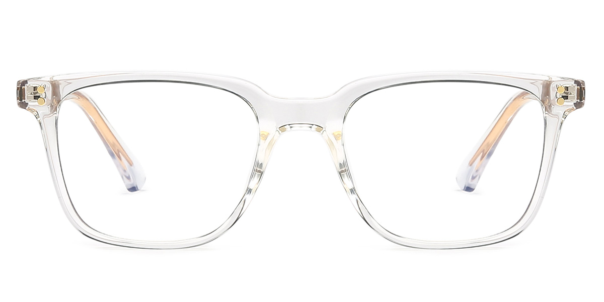 Clear - Square Glasses - Noro