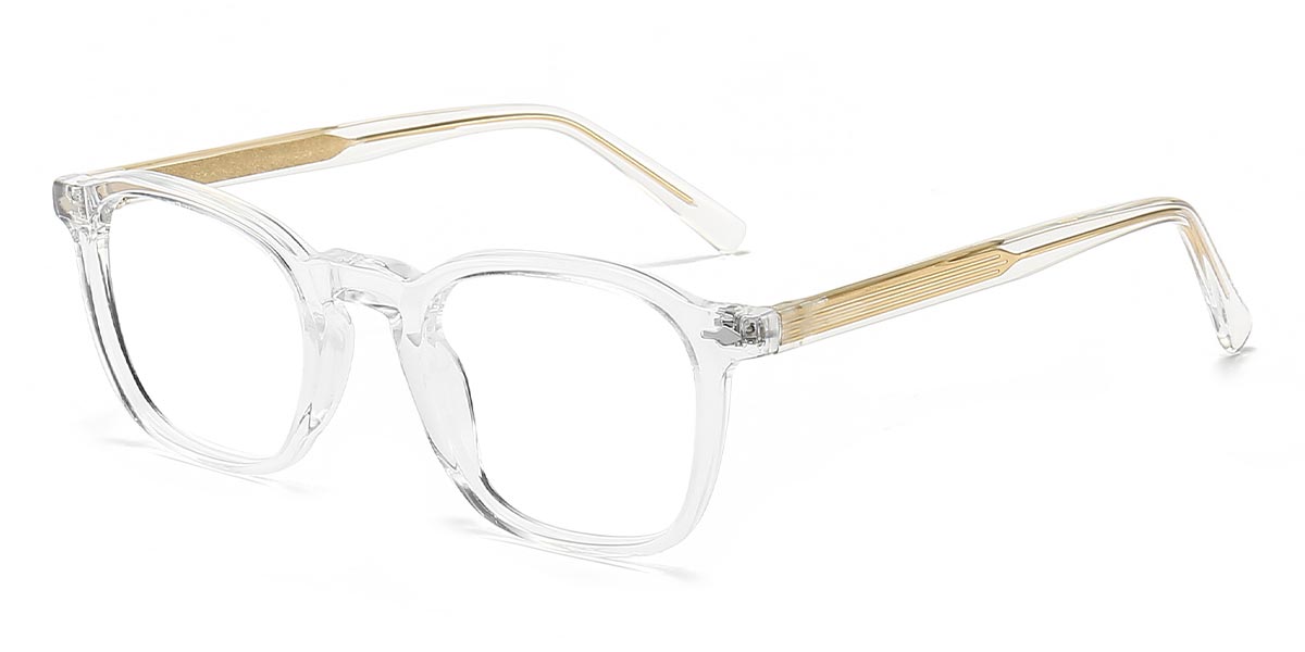 Clear - Square Glasses - Kiper