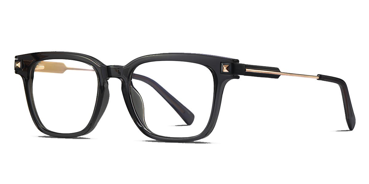 Black - Square Glasses - Pasa