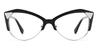 Black Onna - Oval Glasses