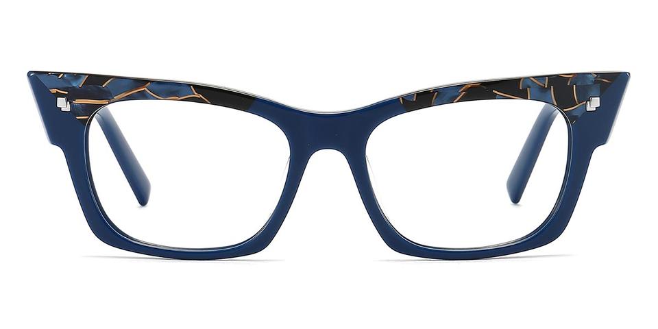 Admiral Blue Joia - Square Glasses