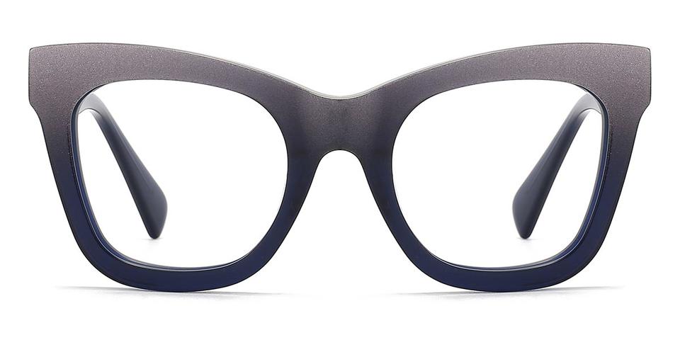 Gradient Blue Nalei - Square Glasses