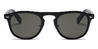 Black Grey Nals - Oval Sunglasses