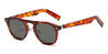 Tortoiseshell Grey Nals - Oval Sunglasses