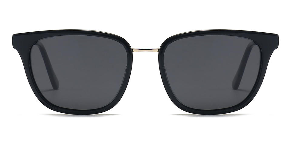 Black Grey Tylee - Square Sunglasses
