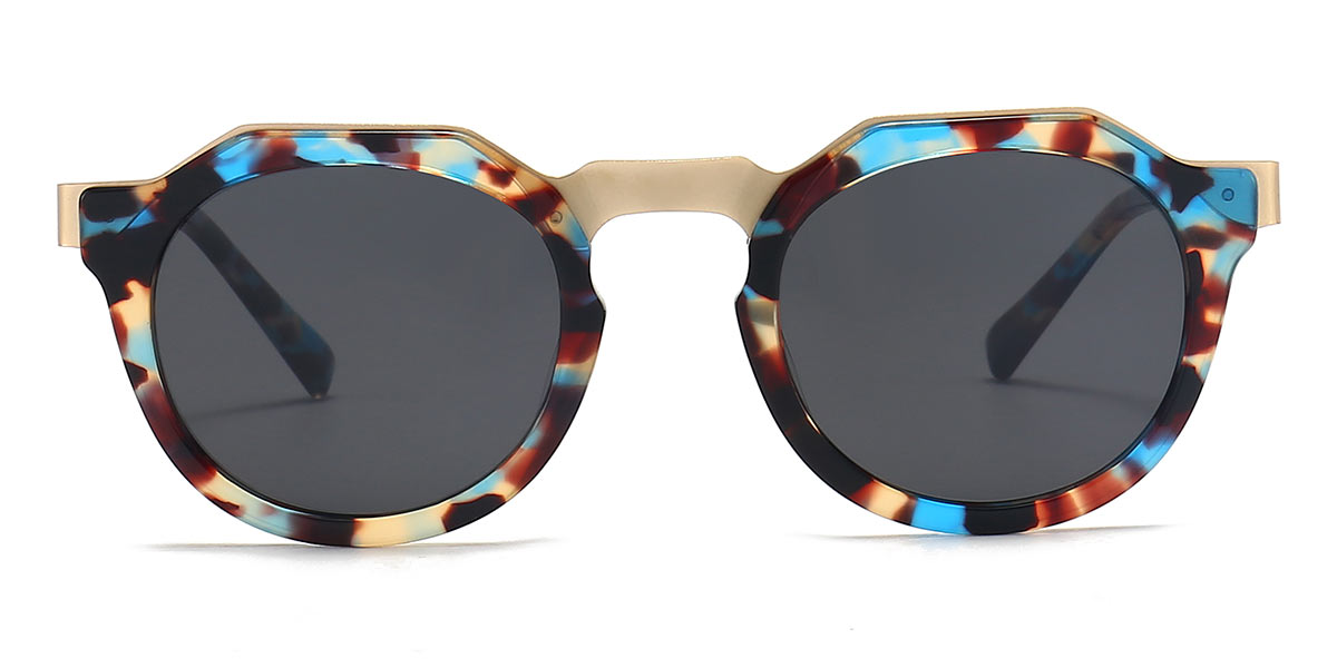 Glazed Grey - Oval Sunglasses - Wee